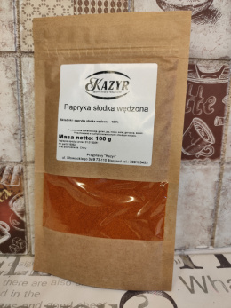 Papryka Słodka Wędzona 100g